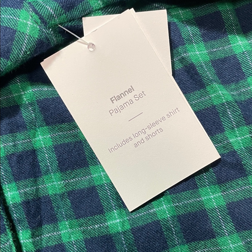 🆕Auden Flannel Plaid Checkered Sleepwear Matching Set Size Large | NWT - Picture 8 of 8
